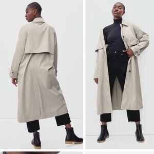 Brand New EVERLANE Mac Coat, Stone, XS - HARD TO FIND